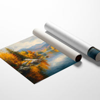 Mountain Lake Mirrors October's Glory