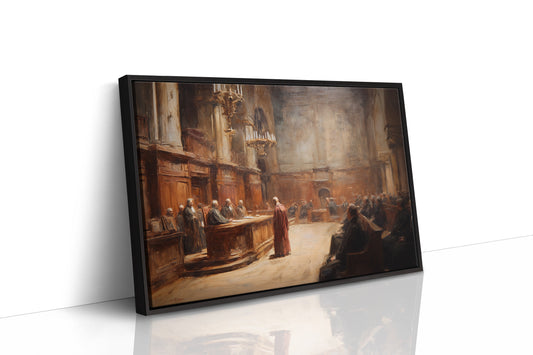 Scholarly Halls Meet Classical Canvas