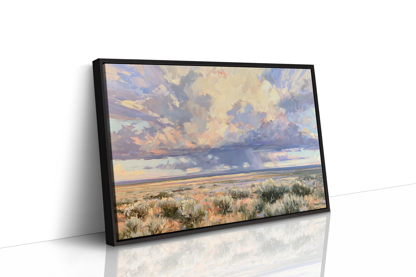 Pastel Storm Over The Sagebrush