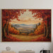Autumn Maples Frame Mountain Gold