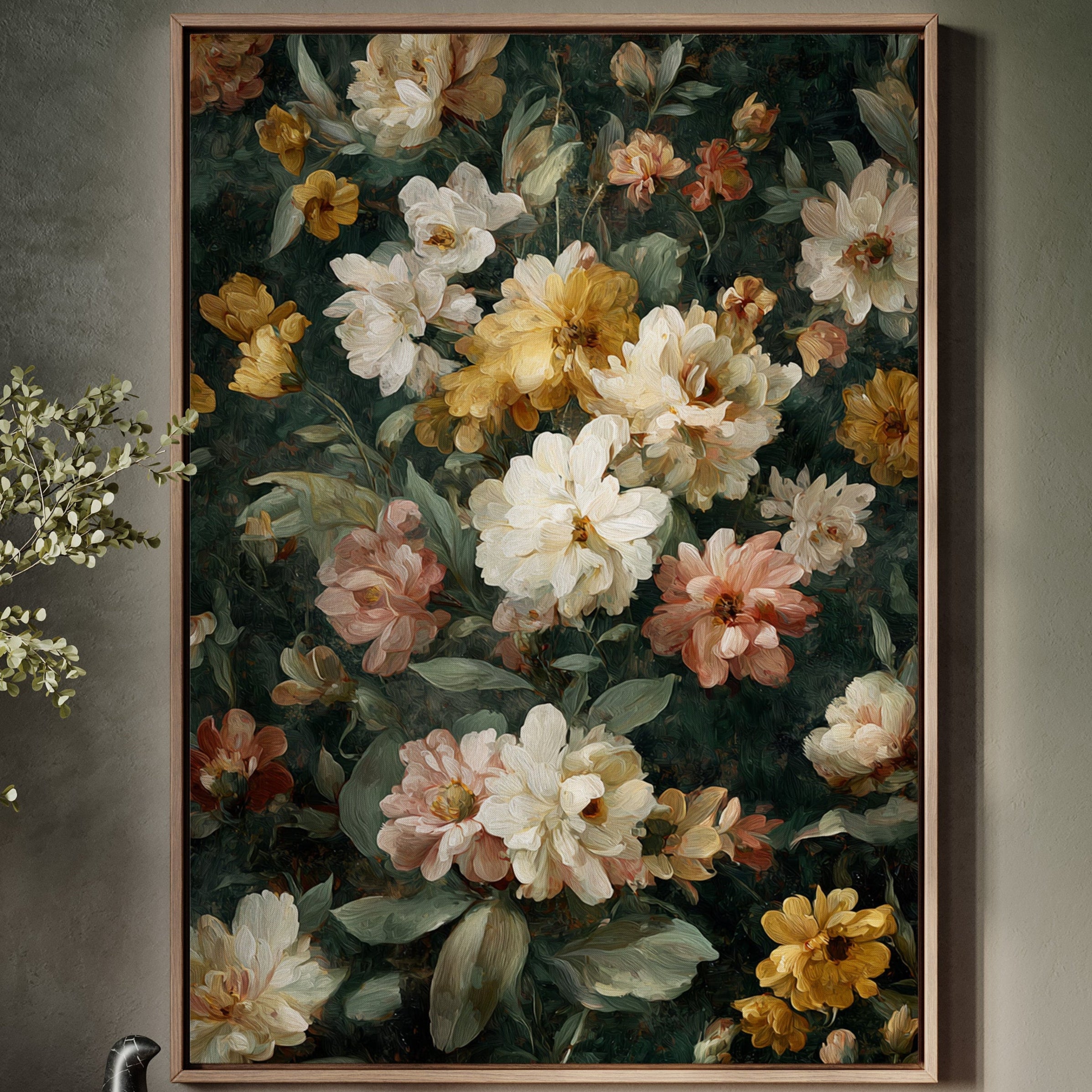 Blooming Garden of Soft Hues