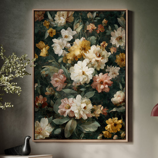 Blooming Garden of Soft Hues