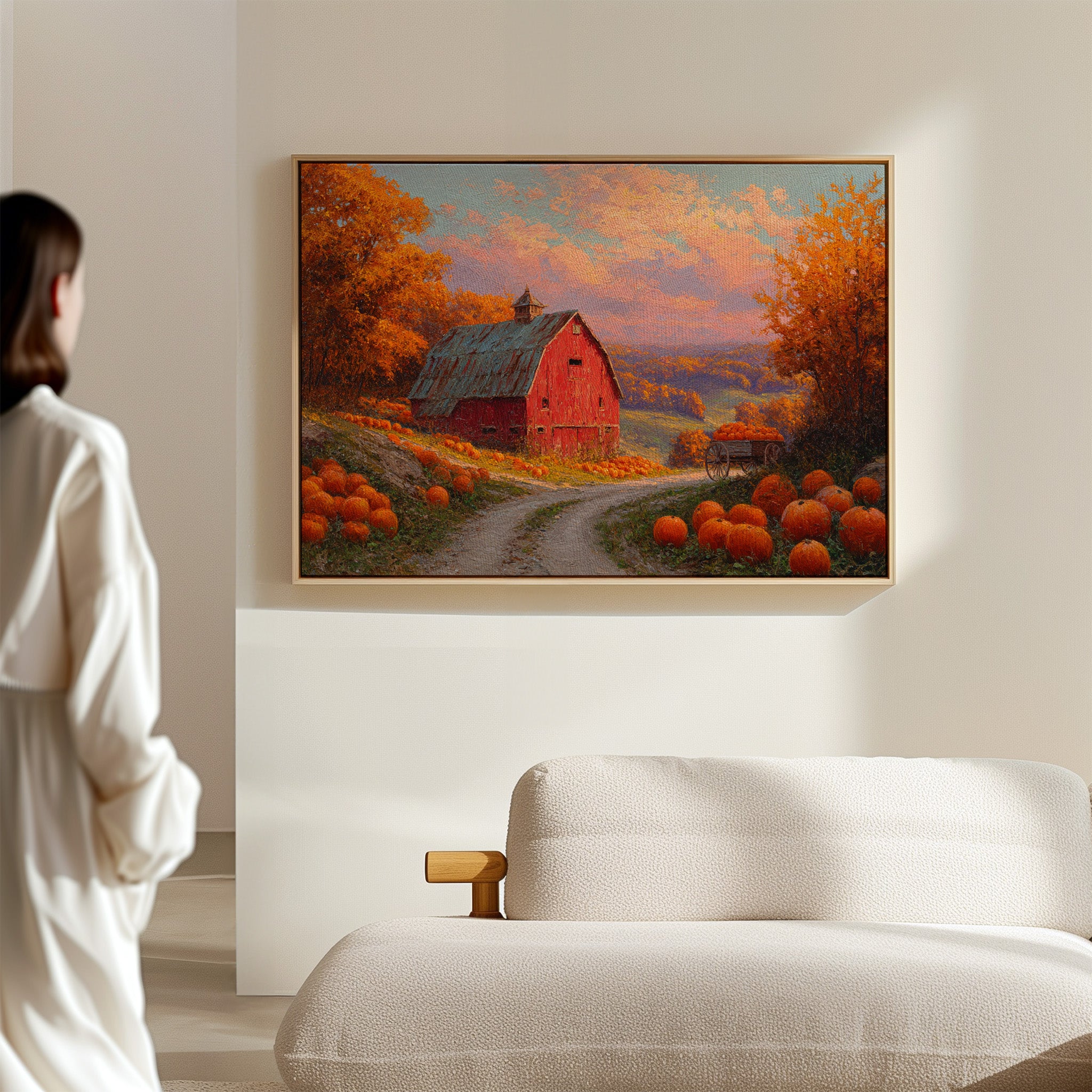 Harvest Road to Autumn's Embrace