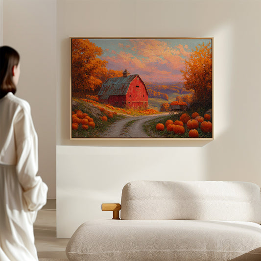 Harvest Road to Autumn's Embrace