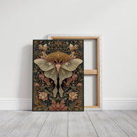 Nocturnal Symmetry: Art Nouveau Moth