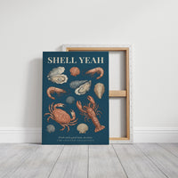 Shell Yeah: Vintage Seafood Chart