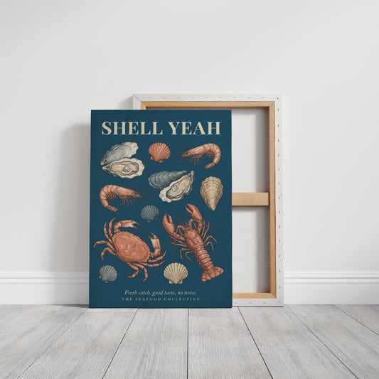 Shell Yeah: Vintage Seafood Chart