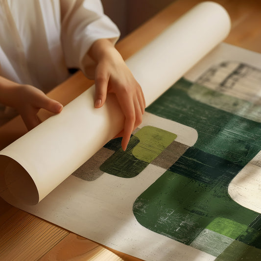 Moss Shapes Dance In Morning Light