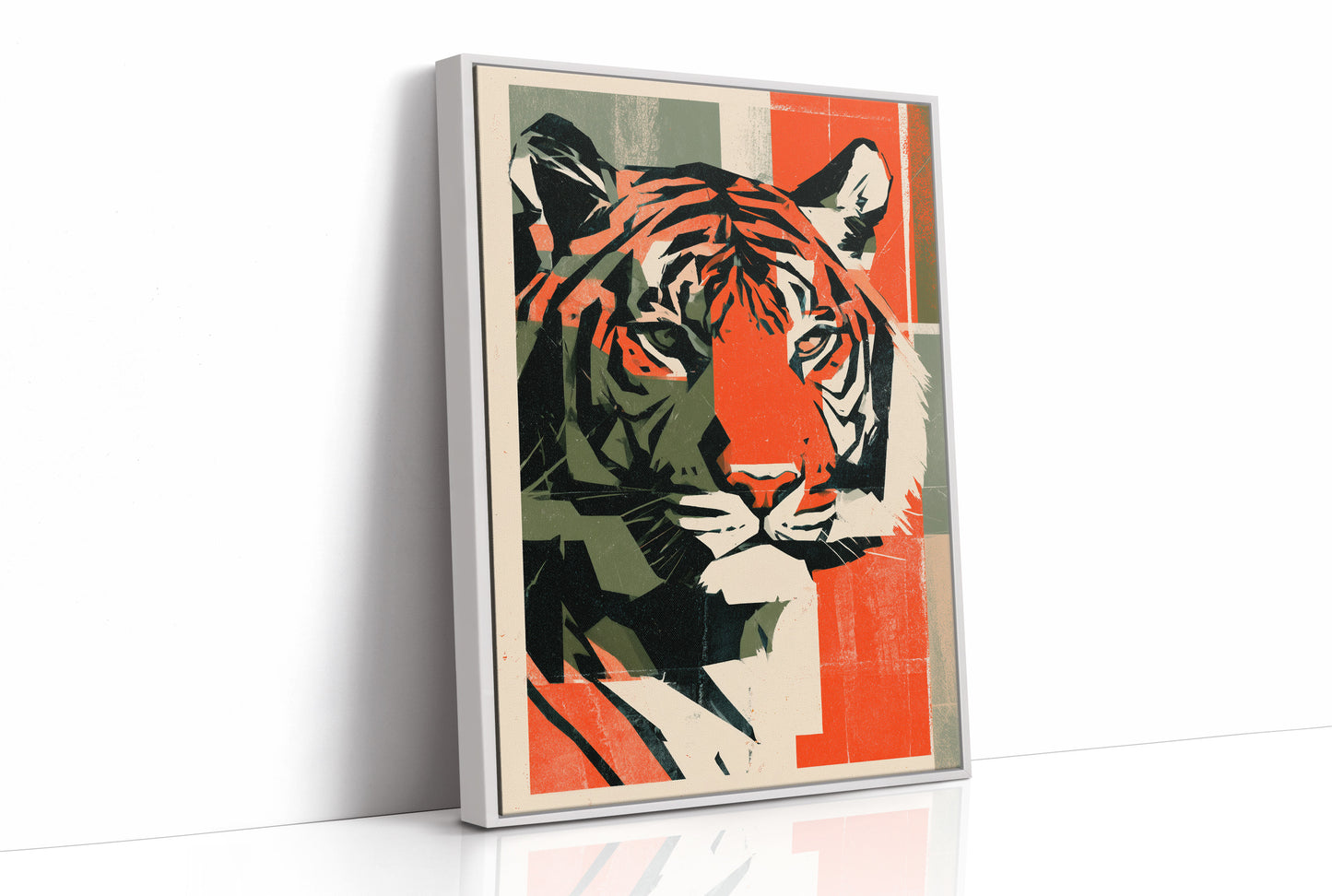 Tiger in Two Tones
