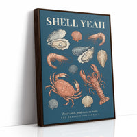 Shell Yeah: Vintage Seafood Chart