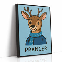 Reindeer Wears Winter's Joy