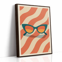 Summer Through Teal Cat Eyes