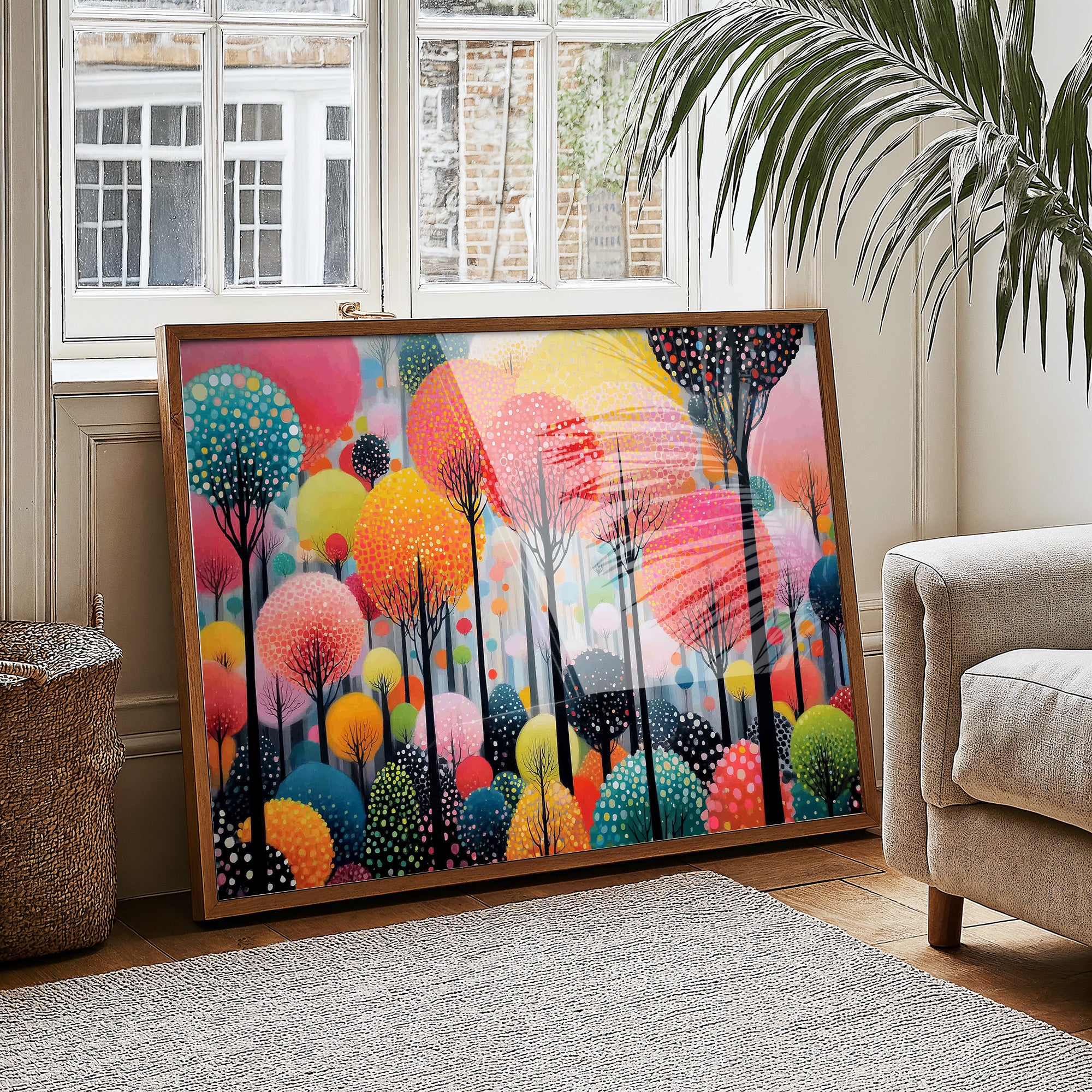 Candy Forest Dreams At Dawn