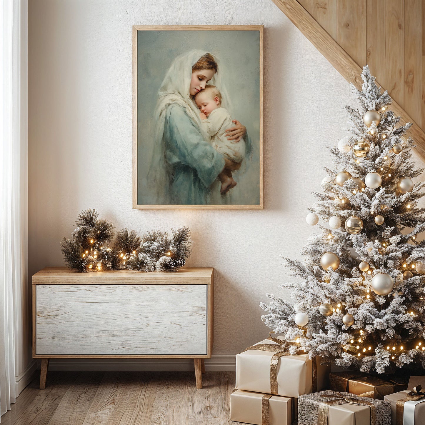 Winter Light Blesses Sacred Moments