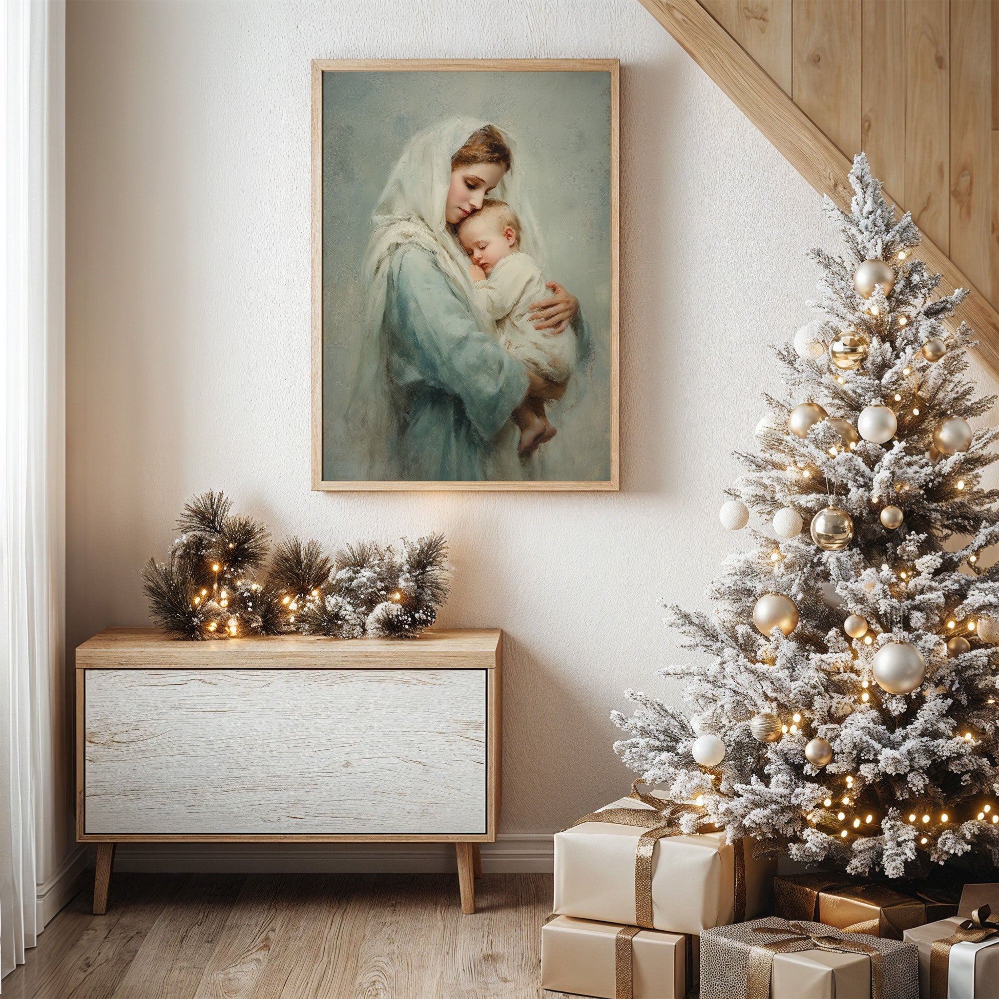 Winter Light Blesses Sacred Moments