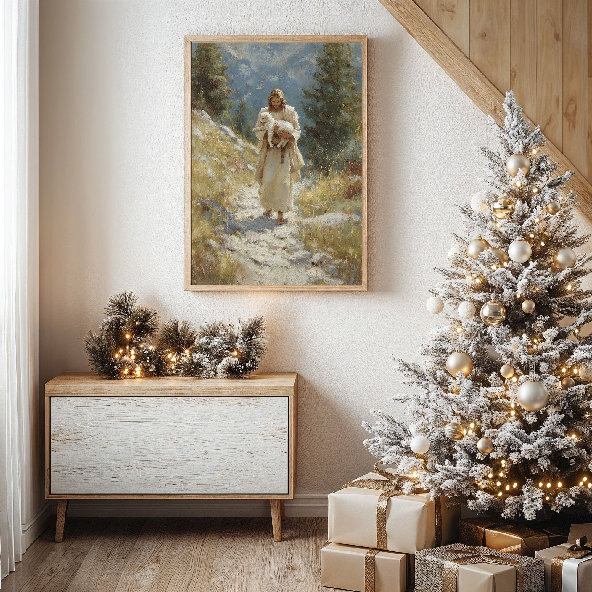 Mountain Path Leads To Peace