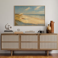 Summer Waits On Golden Sand