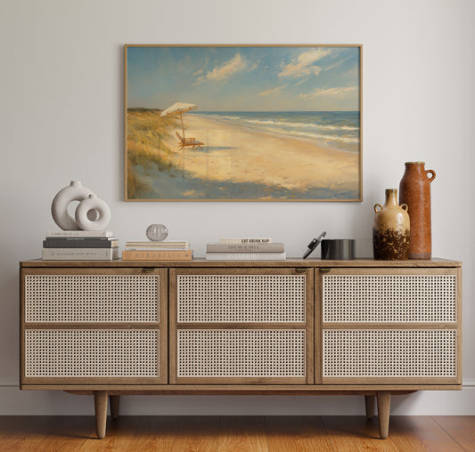 Summer Waits On Golden Sand