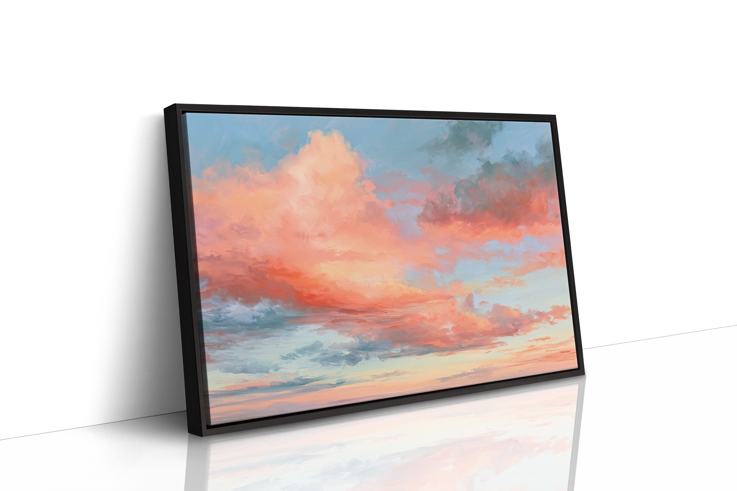 Coral Skies At Dusk