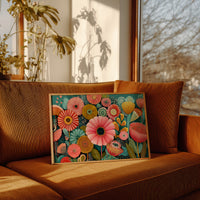 Coral Blooms Cast Golden Shadows