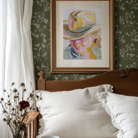 Brushstrokes Dance Like Spring Wind