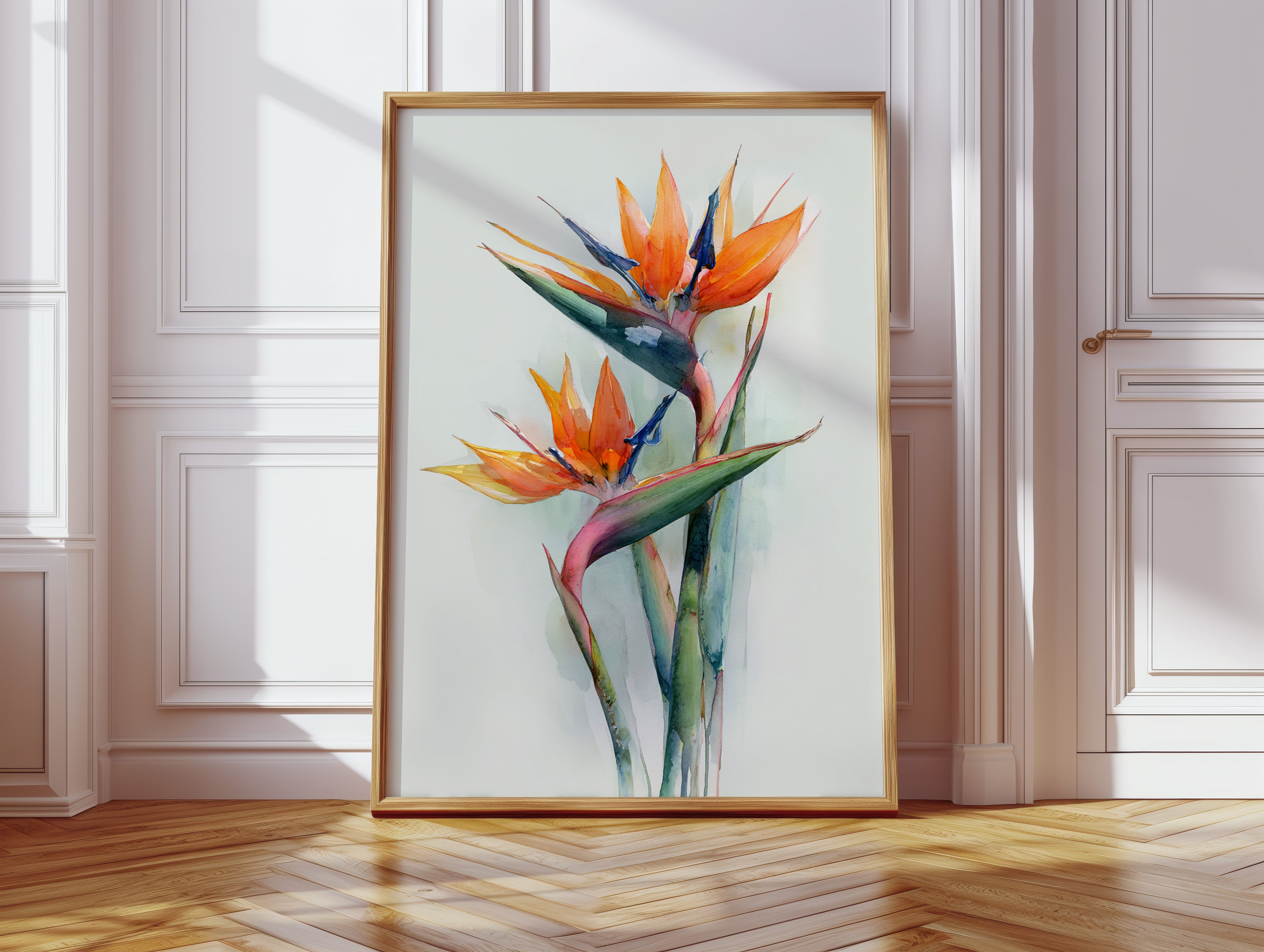 A Dance of Tropical Flames