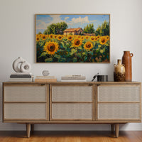 Summer Blooms Near Rustic Home