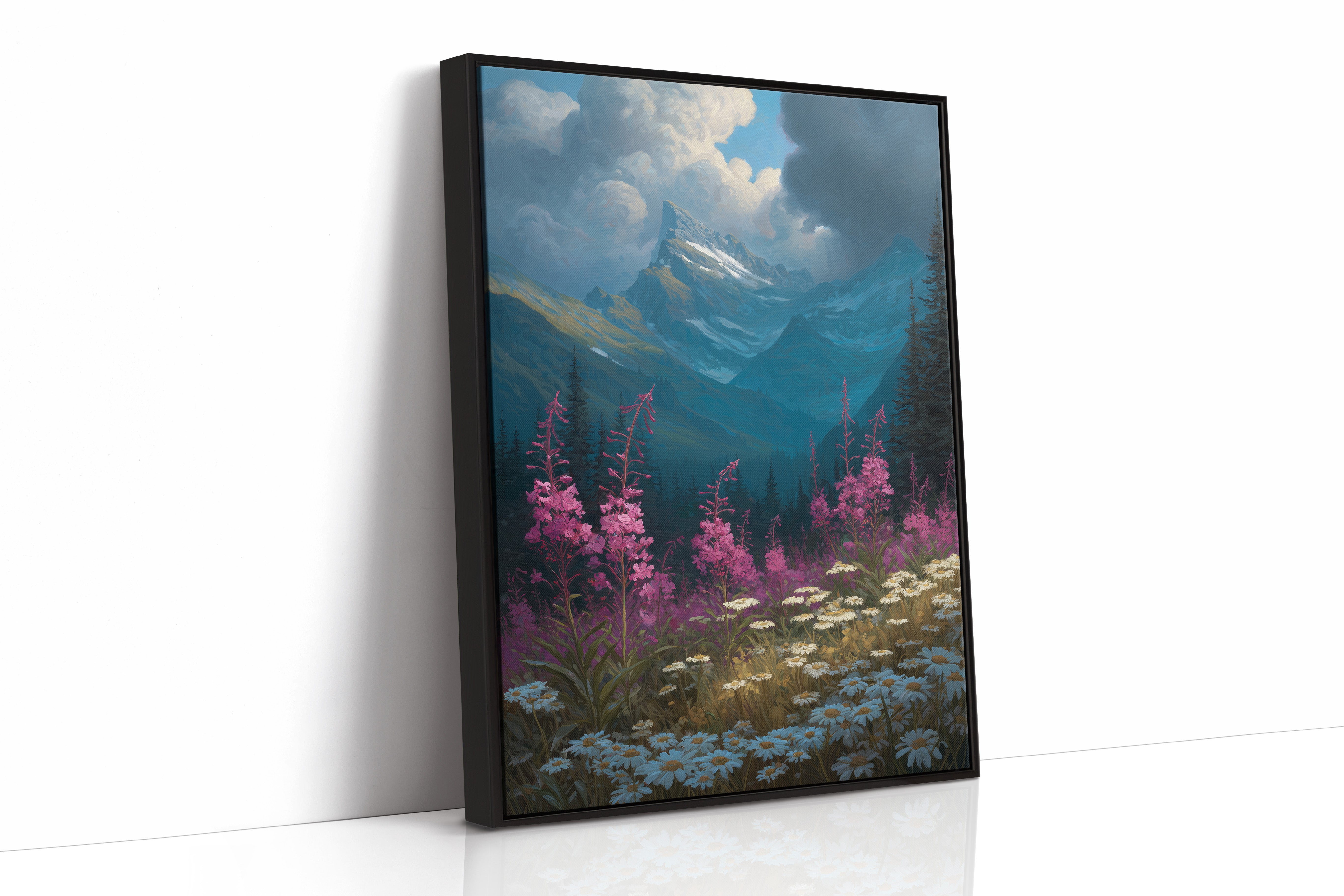 Where Wildflowers Meet The Peaks