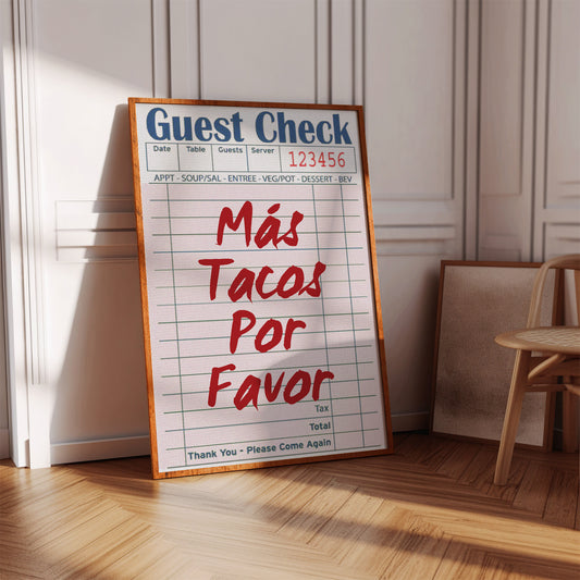 Red Letters Order Kitchen Magic