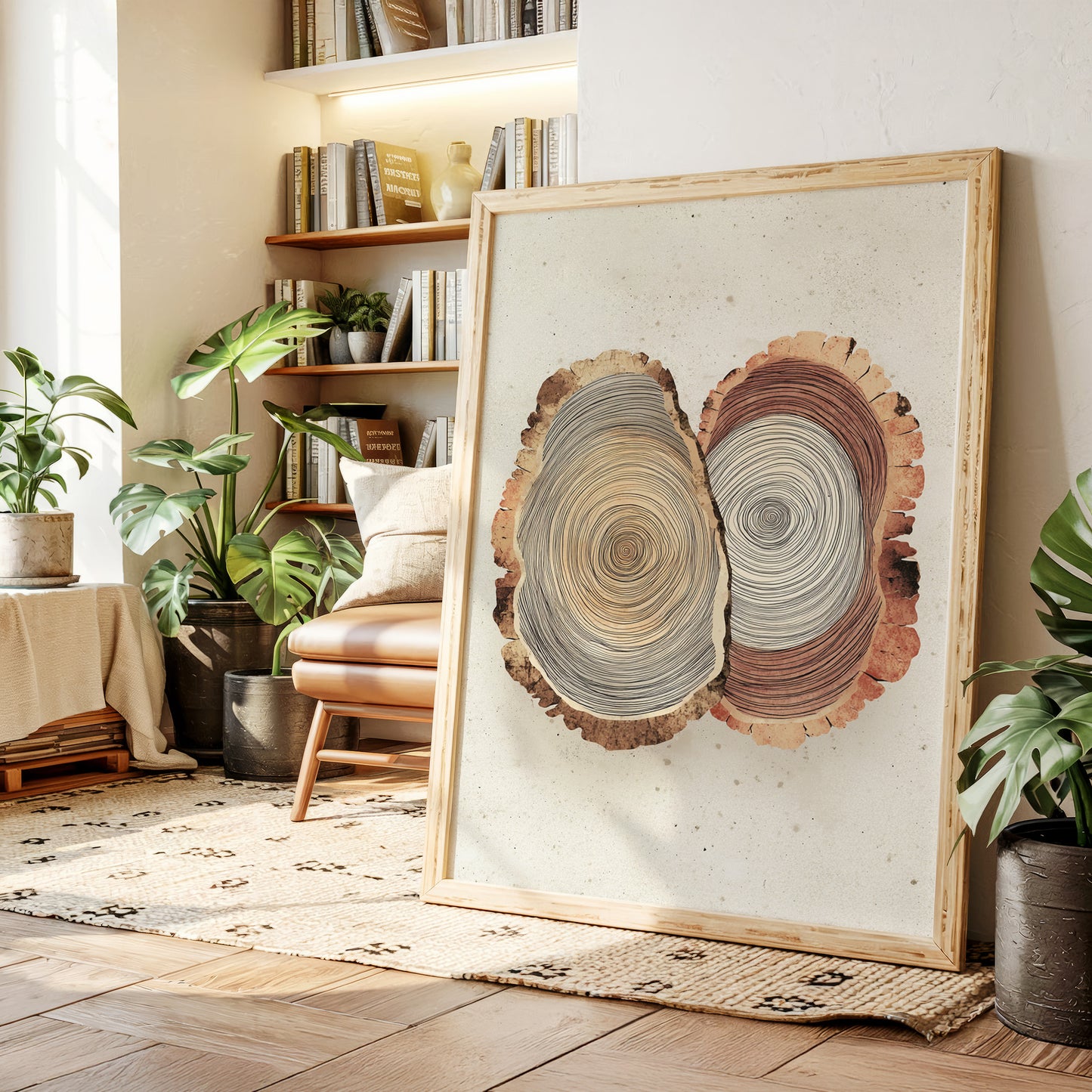 Intertwined Tree Rings