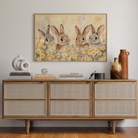 Cottontails Share Summer Daisy Tales