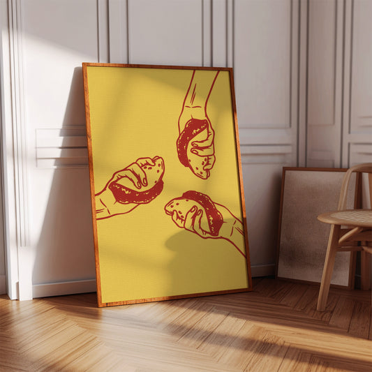 Croissants Dance In Morning Light