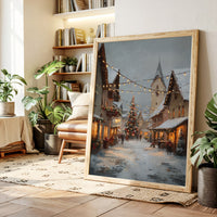 Twinkling Lights and Frosted Streets