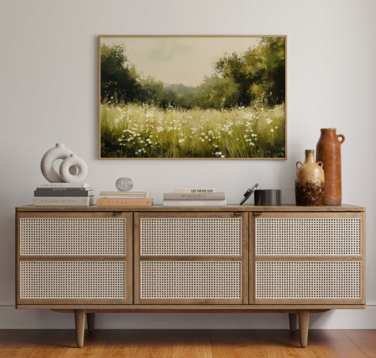 Summer Daisies Dance Through Meadow