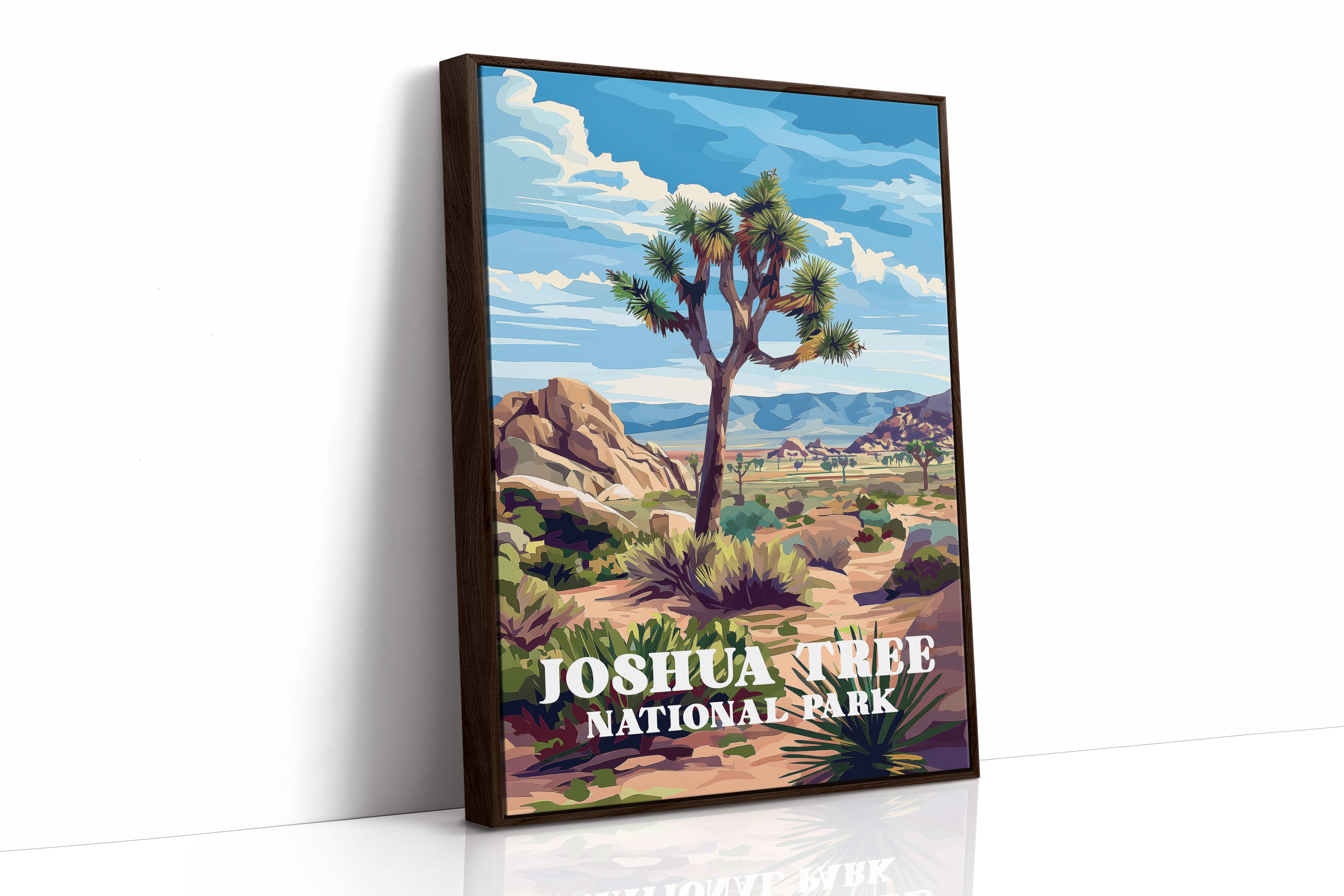 Desert Sentinel Under Azure Skies