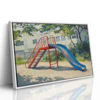 Summer Memories On Metal Slides