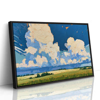 Cumulus Over The Green Fields