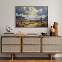 Desert Light Breaks Canyon Walls