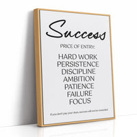 Success: Elegant Script Price of Entry