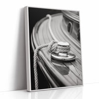 Nautical Whispers in Monochrome