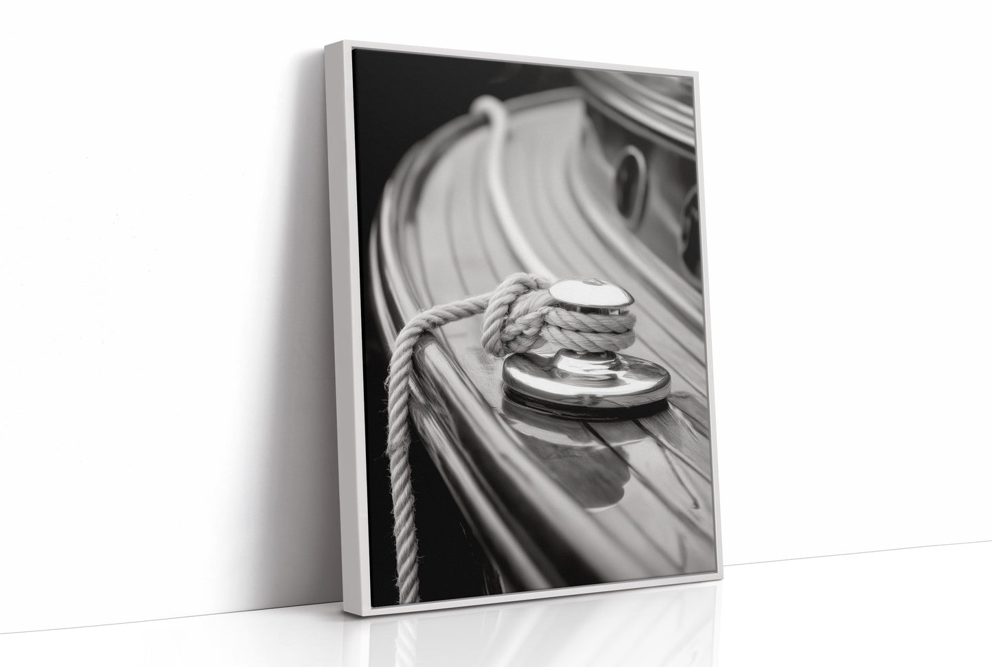 Nautical Whispers in Monochrome