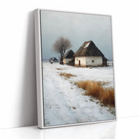 Thatched Roofs in Winter