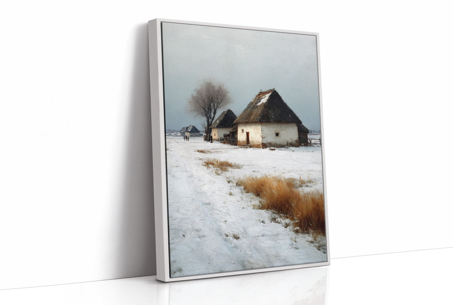 Thatched Roofs in Winter