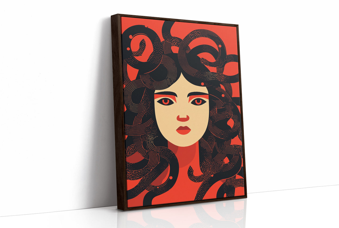 Modern Medusa Portrait