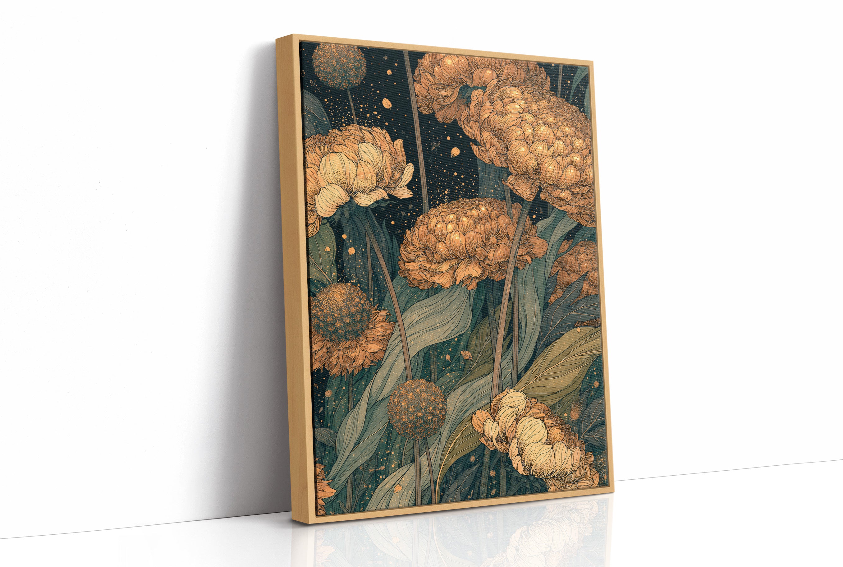 Marigolds Under Midnight: A Dark Botanical Study