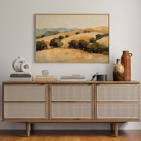 Golden Hills Carry Summer's Memory