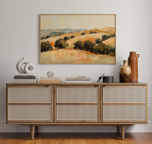 Golden Hills Carry Summer's Memory