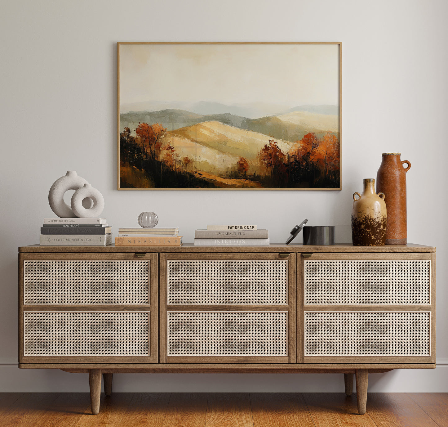 Autumn Hills Remember Golden Light
