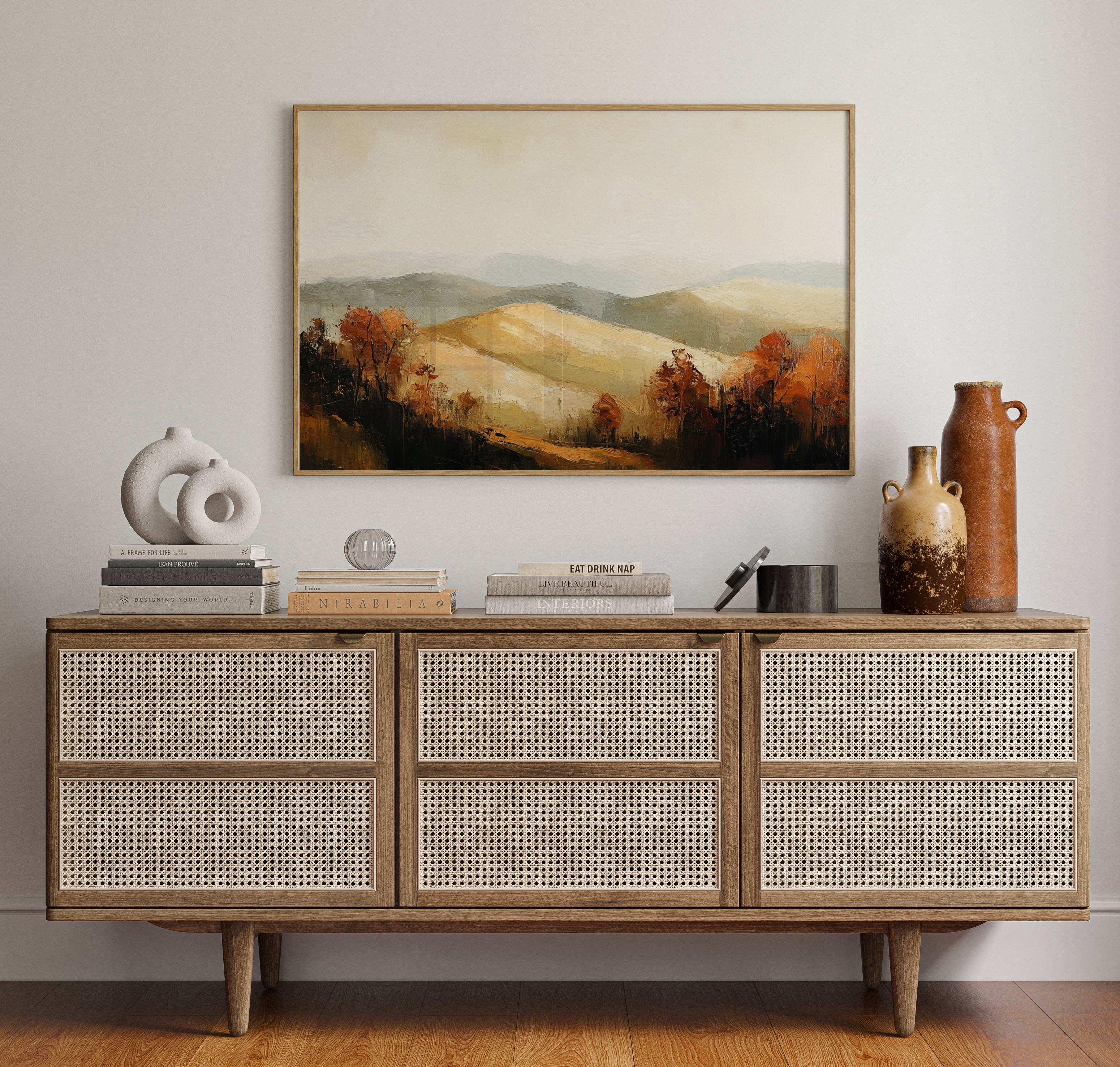 Autumn Hills Remember Golden Light
