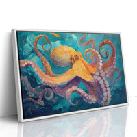 Copper Tentacles Dance Through Turquoise